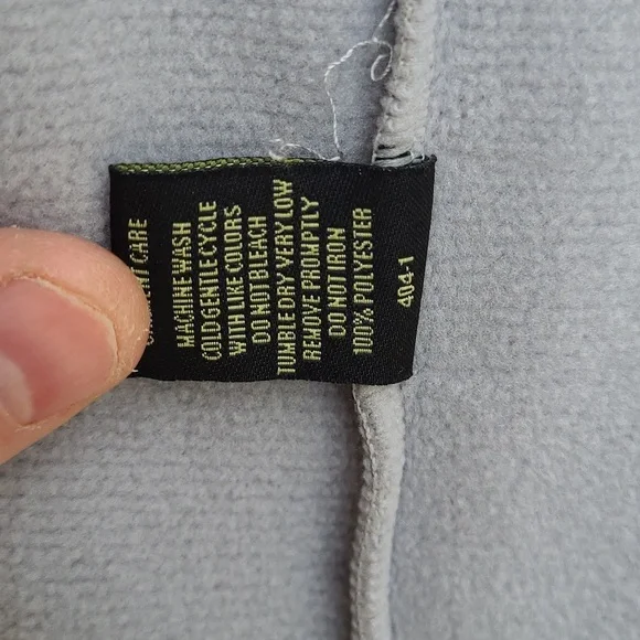 SCHAEFER Outfitter Ramshorn Light‎ Grey Sz L Mens Zip Sweater Fleece Jacket NEW - Picture 11 of 11